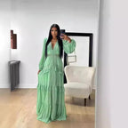 שמלת קומות נשפכת - אלנה