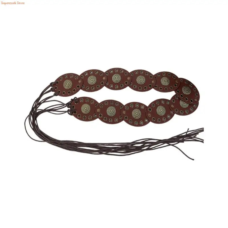 חגורת בוהו-שיק עם שרוכים ארוכים לקשירה - ליזי
